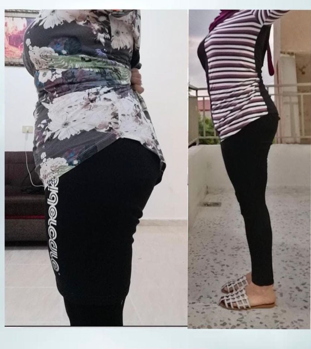 Client transformation after personalized nutrition plan at Kareem Clinic, Nabatieh